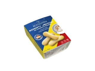 BEZGLUTEN Piškoty jazýčky bez cukru bez lepku 85g